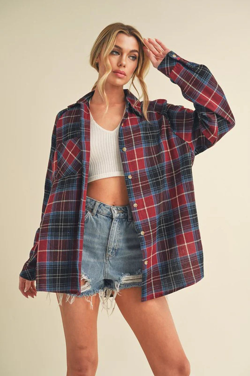 Katie Flannel Shirt